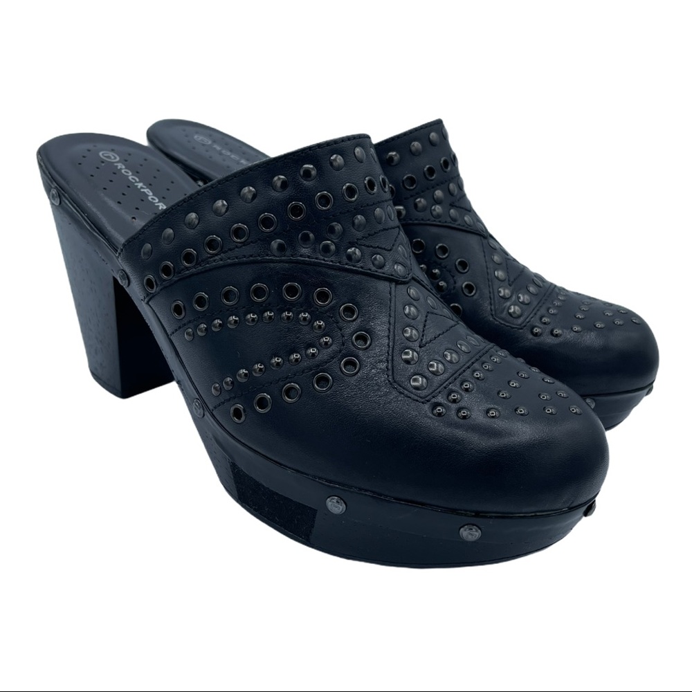 Rockport Katja Studded Mule, Sole by‎ Adidas 6.5